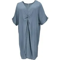Guru-Shop Midikleid Lockeres Oversize Kaftankleid, Plus size Kleid.. alternative Bekleidung