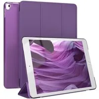 EAZY CASE Tablet-Hülle Smart Case für iPad 10,2" 7. / 8. / 9. Generation 10,2 Zoll, Tabletcover mit Stehfunktion Slim Sleep Wakeup Deckel Klappbar Violett