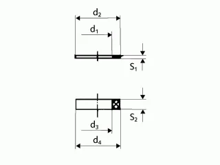 Schell Quetschdichtung 3/8"x8mm 266000099