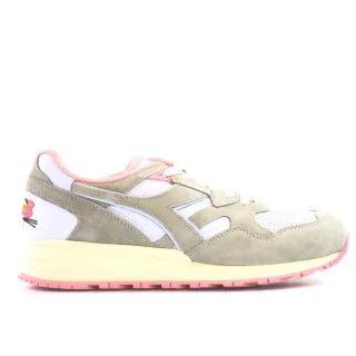 Diadora LC23 N9002 Herren weiß/rosa Trainer