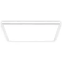 B.K.Licht LED Panel SHALLOW, LED fest integriert, Neutralweiß, 29x29x3 cm, Badlampe, Badezimmer, Küche, Wohnzimmer
