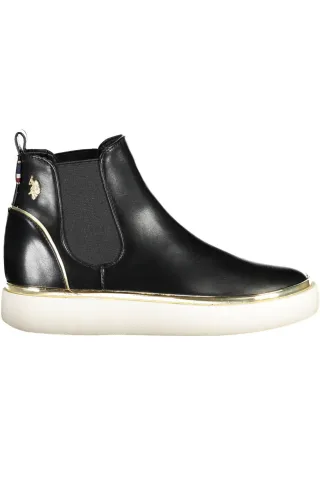 U.S. Polo Assn. Schwarze Stiefel