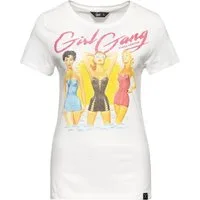 QueenKerosin Print-Shirt Summer Girl Gang (1-tlg) mit Pin-Up-Motiv