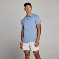 MP Herren Training Poloshirt – Nebelblau - XS
