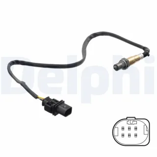 Delphi Lambdasonde vor Katalysator VW Caddy 2,0 TDI