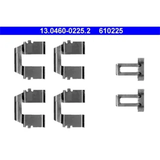 ATE Zubeh?r-Satz f?r Bremsbel?ge hinten Ford Galaxy Seat Alhambra VW Sharan Transporter