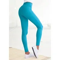LASCANA Leggings mit breitem Bündchen