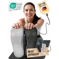 NirvanaShape Sportsocken NirvanaShape Yogasocken Damen 36-44 – Rutschfeste Pilates Socken (2-Paar)