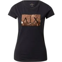 ARMANI EXCHANGE T-Shirt (1-tlg) Pailletten