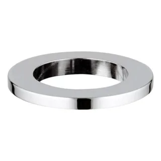 Grohe Grundplatte 48052 für Einloch- Waschtisch-/Bidetbatterien chrom, 48052000 48052000