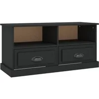 vidaXL TV-Schrank TV-Schrank Schwarz 93x35,5x45 cm Holzwerkstoff (1-St)