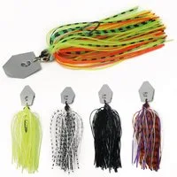 Zite Kunstköder Chatter Jigköpfe Light 3,5-7g Spinnköder für Hecht, Barsch & Zander