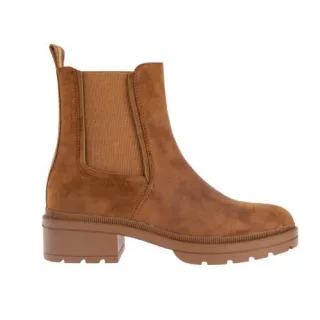 Rocket Dog - Stiefeletten für Damen, Blockabsatz (Walnussbraun)