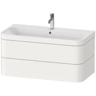 Duravit Happy D.2 Plus c-bonded Set wandhängend Weiß 975x490x480 mm - HP4638O8484 HP4638O8484