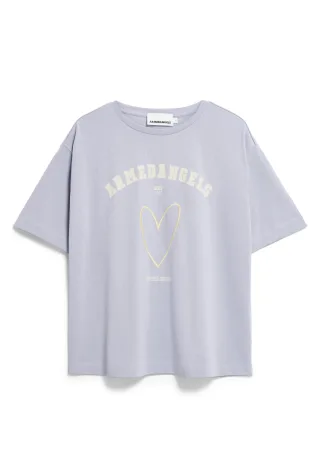 Armedangels - T-Shirt aus Bio-Baumwoll Mix - Giannaa lila - Gr. - XS