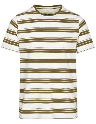 BASEFIELD - Rundhals T-Shirt 1/2 olive - Gr. - XXL