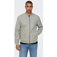ONLY & SONS Blouson ONSLUCAS FAKE SUEDE BOMBER OTW Polyester, regular fit
