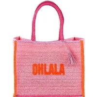 FURNARO Shopper, Handgefertigte Struktur mit dekorativem Schriftzug
