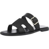 Ital-Design Bequeme Sandalen für Sommerabenteuer und Alltagslook Pantolette (89323031) Blockabsatz Pantoletten in Schwarz