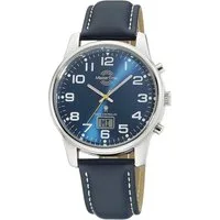 MASTER TIME Funkuhr Super Power MTGA-10815-31L, Armbanduhr, Quarzuhr, Herrenuhr, Datum, Leuchtzeiger