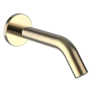 LAUFEN Wanneneinlauf Kartell LAUFEN Festauslauf Ausladung 175mm PVD Gold H3713300010601