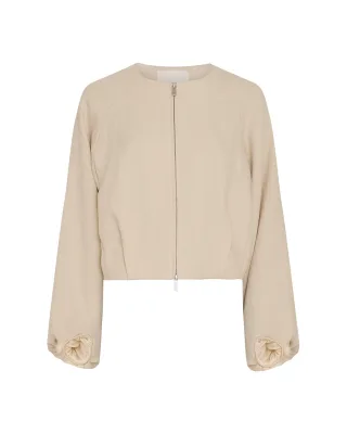 msch copenhagen - MSCHZein Esteriane Jacket Bleached Sand - Gr. - L