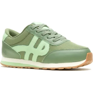 Hush Puppies Seventy8 Damen Sneaker Aus Leder In Olivgrün