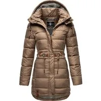 Navahoo Steppmantel Daliee Stylischer Winterparka mit abnehmbarer Kapuze