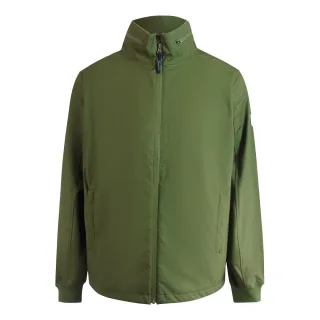 Aquascutum Active Shell Hybrid Mockneck Jacke Armeegrün