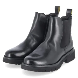 Salamander Chelsea Boots - Gr. 39 - Schwarz - Glattleder