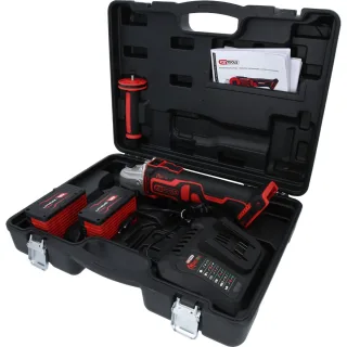 KS Tools eMONSTER Brushless-Akku-Winkelschleifer-Satz , 4-tlg - 515.6200