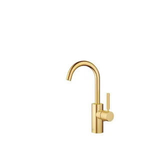 Dornbracht Waschtisch-Einhandbatterie mit Ablaufgarnitur META 33510661 Gold gebürstet (PVD),33510661 33510661-37