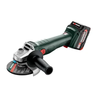 Metabo Akku-Winkelschleifer W 18 7-125 metaBOX 165 L - 18V 2x4Ah Li-Power + ASC 55 - 602371510