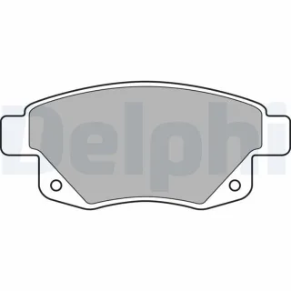 Delphi Bremsbel?ge hinten Ford Transit 2,2 2,3 2,4 3,2 TDCi