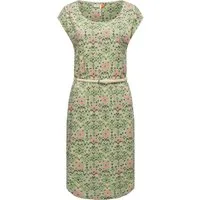 Ragwear Shirtkleid Lilithe Ikat stylisches Damen Sommerkleid mit Taillengürtel