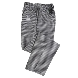 Le Chef - "Professional" Kochhose für Herren/Damen Unisex (Schwarz)