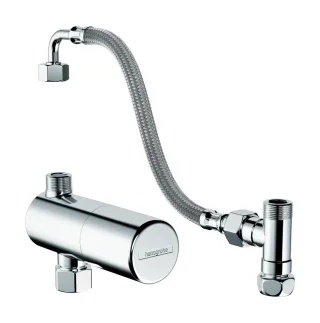 Hansgrohe Thermostat DN15 mit Eckventil Anschluss DN10 chrom, 15346000 15346000