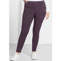 Sheego Jerseyhose Stretch-Hose knitterarm und pflegeleicht