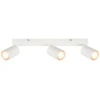 B.K.Licht LED Deckenleuchte BKL1632, LED wechselbar, 2700K - Extra-Warmweiß, Deckenleuchte 44 cm Weiß je 2W, je 450lm GU10 Wohnzimmer Schlafzimmer