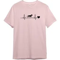 PAULGOS T-Shirt Kinder T-Shirt, Herzschlag mit Pferd