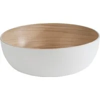 APS Schale Frida, Melamin, (1-tlg), Holzoptik innen, Ø 30 cm
