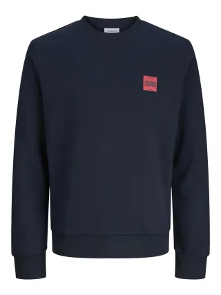 JACK&JONES - JJBRANDY SWEAT CREW NECK LN sky captain - Gr. - L