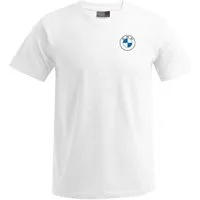 BMW Print-Shirt BMW T-Shirt Herren Shirt Männer Weiß