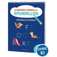Schreiben lernen mit Spurrillen - Großbuchstaben / diverse