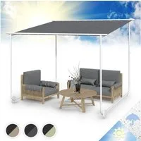 blumfeldt Pavillon Gazebo Nantes Wheeled, (Packung, Set), Pergola Terrassenüberdachung Grillpavillon Gartenpavillon Terrasse