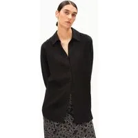 Armedangels Langarmbluse LINEN BLEND Bluse aus Leinen-Mix Loose Fit