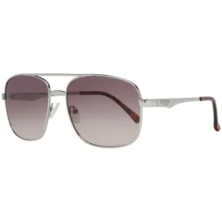Guess Sonnenbrille GF0211 10F Silber Braun Verlauf