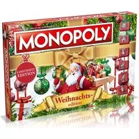 Winning Moves Spiel Monopoly Das beliebte Brettspiel in festlicher Weihnachtsedition, Monopoly Weihnachten Edition, Monopoly Weihnachten (Winning Moves/Hasbro)