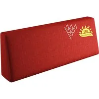 sunnypillow Rückenkissen Palettenkissen mit abnehmbarem Bezug Rückenkissen 120x40x20/10cm, Rot UV