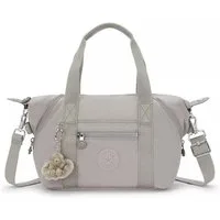 KIPLING Umhängetasche ART MINI, Mini Tote Bag, Grey Gris (grau), Handtasche mit Schultergurt